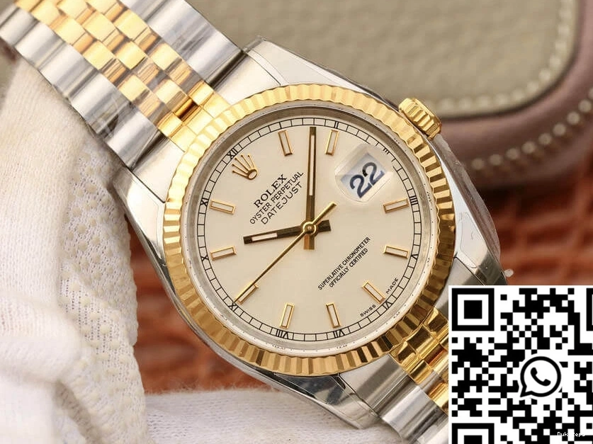 Factory Rolex Yellow Datejust AR 116233 36MM Gold 0318